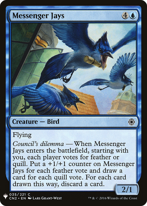 Messenger Jays (LIST-CN2-35) - common