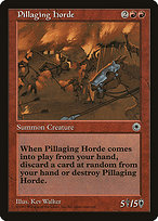 Pillaging Horde (POR-142) - rare
