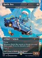 Smuggler's Copter (SLD-446) - rare / Battle Bus (Borderless) - Foil