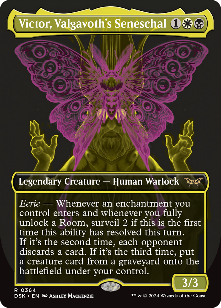 Victor, Valgavoth's Seneschal (DSK-364) - rare (Borderless) - Foil