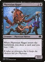 Phyrexian Rager (DMR-099) - common - Foil