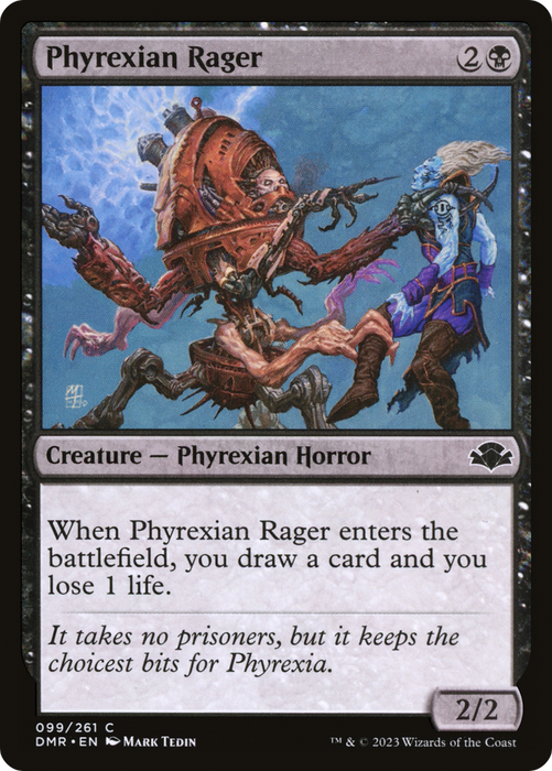 Phyrexian Rager (DMR-099) - common