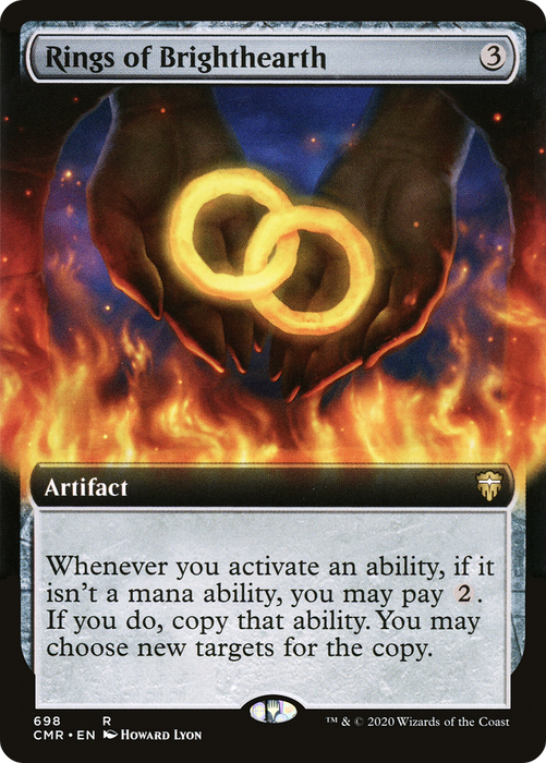 Rings of Brighthearth (CMR-698) - rare: (Extended Art)