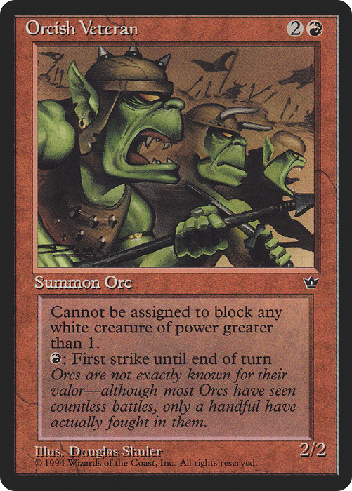 Orcish Veteran (FEM-62A) - common