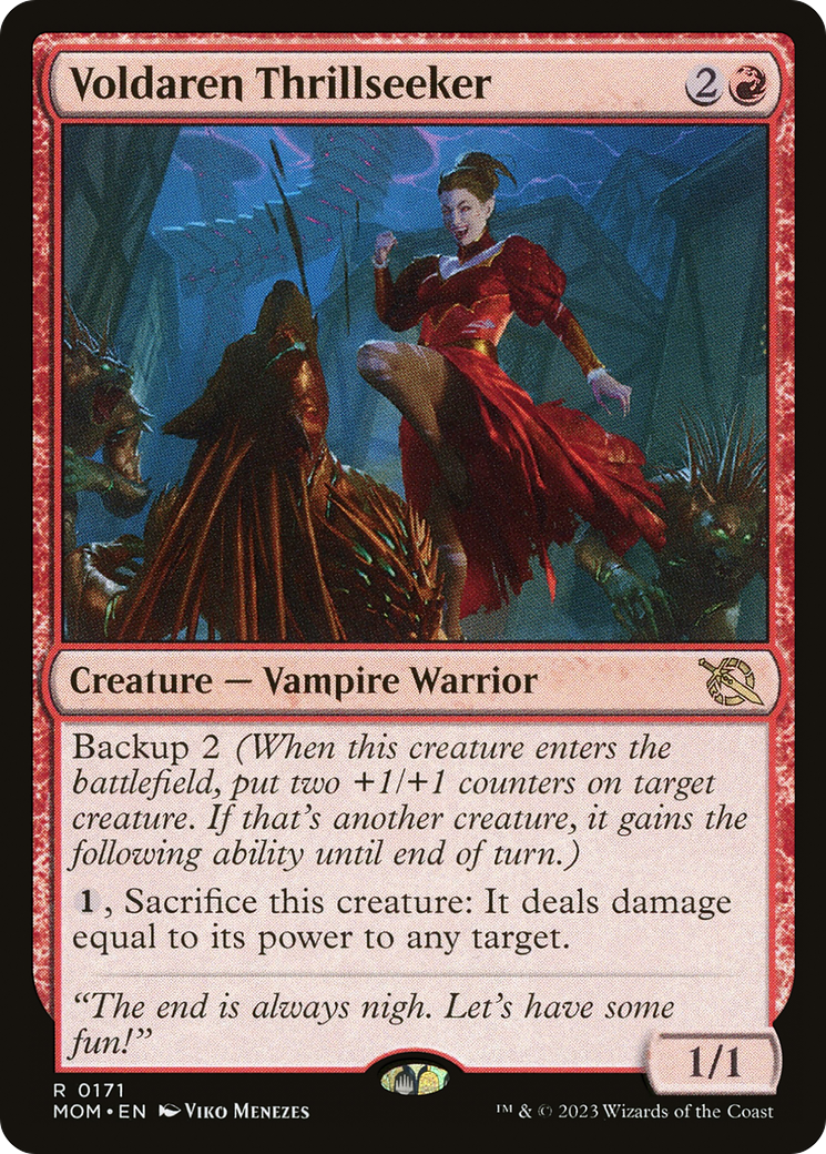 Voldaren Thrillseeker (MOM-171) - rare