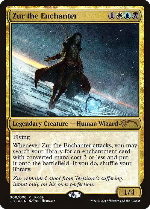 Zur the Enchanter (JDG-008) - rare - Foil