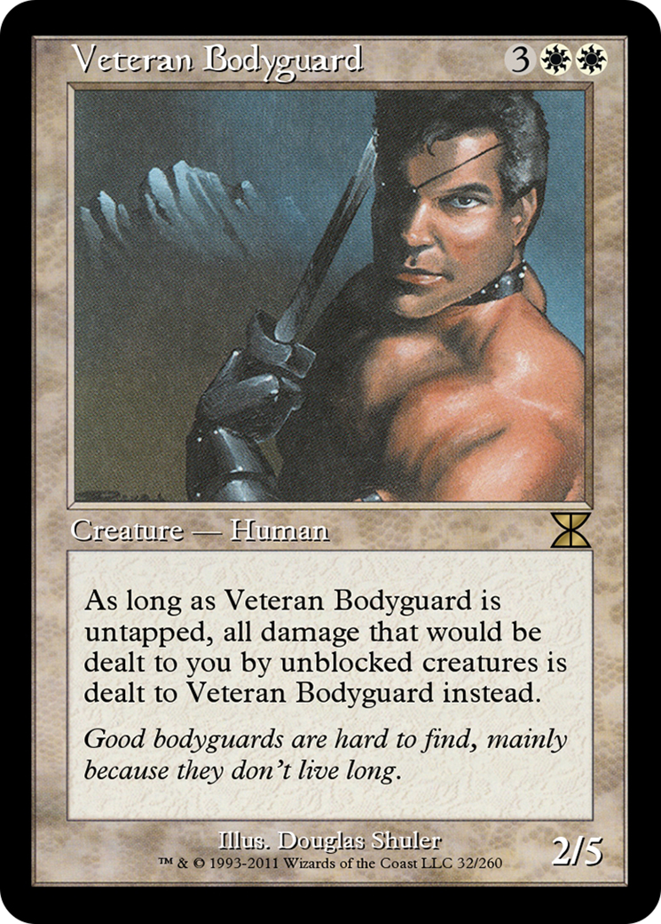 Veteran Bodyguard (ME4-032) - rare