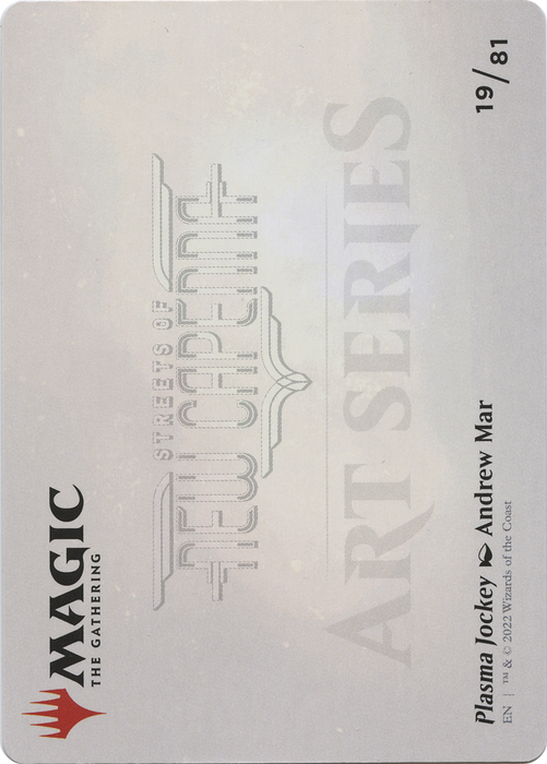 Plasma Jockey // Plasma Jockey (ASNC-019) - common (Borderless) - Foil