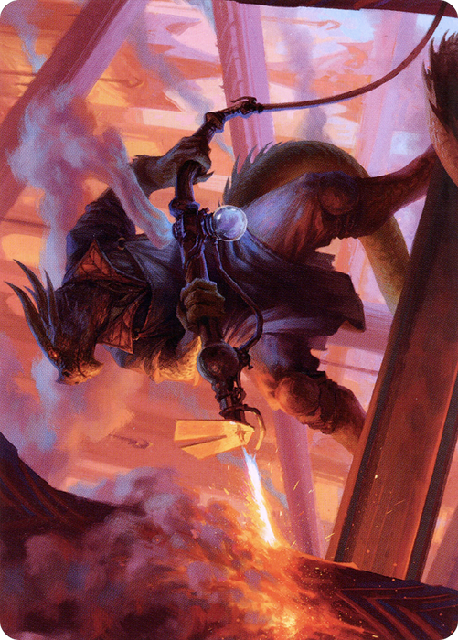 Plasma Jockey // Plasma Jockey (ASNC-019) - common (Borderless) - Foil