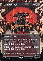 Relentless Rats (SLD-755) - rare (Borderless) - Foil