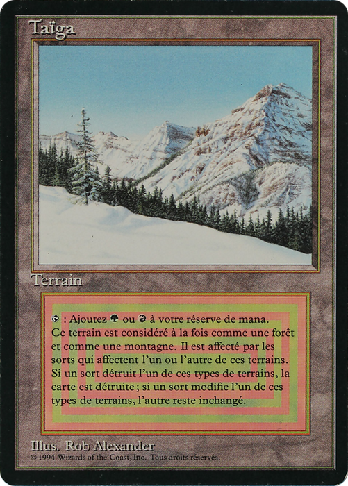 Taiga (FBB-287) - rare