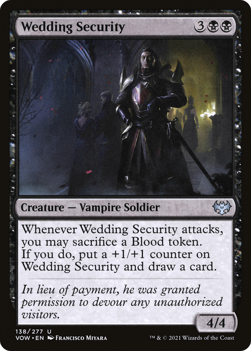 Wedding Security (VOW-138) - uncommon - Foil