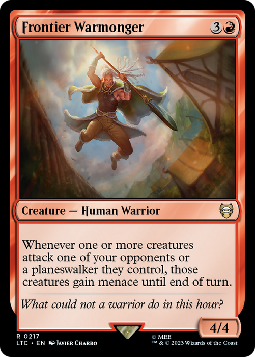 Frontier Warmonger (LTC-217) - rare