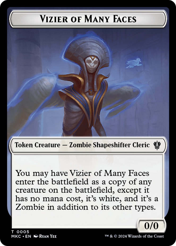 Vizier of Many Faces (TMKC-005) - common - Foil