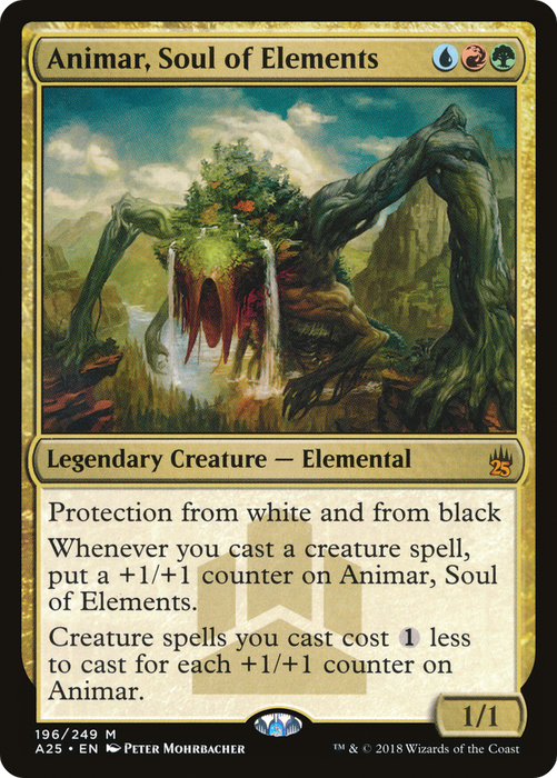 Animar, Soul of Elements (A25-196) - mythic - Foil