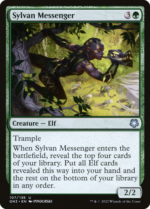 Sylvan Messenger (GN3-107) - uncommon