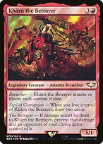 Khârn the Betrayer (40K-79★) - rare - Foil