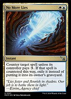No More Lies (MKM-221) - uncommon