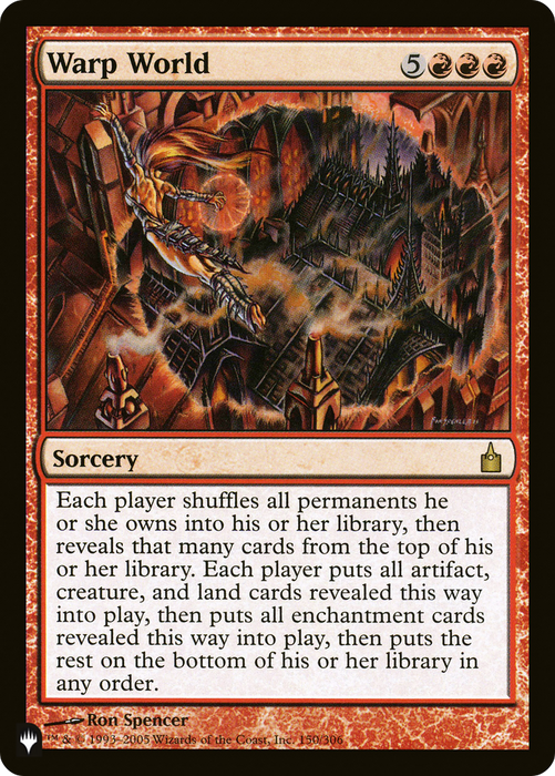 Warp World (LIST-RAV-150) - rare