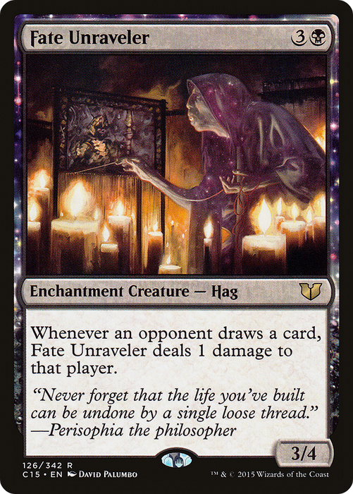 Fate Unraveler (C15-126) - rare: (enchantment)