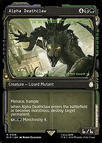 Alpha Deathclaw (PIP-336) - rare: (Showcase) - Foil