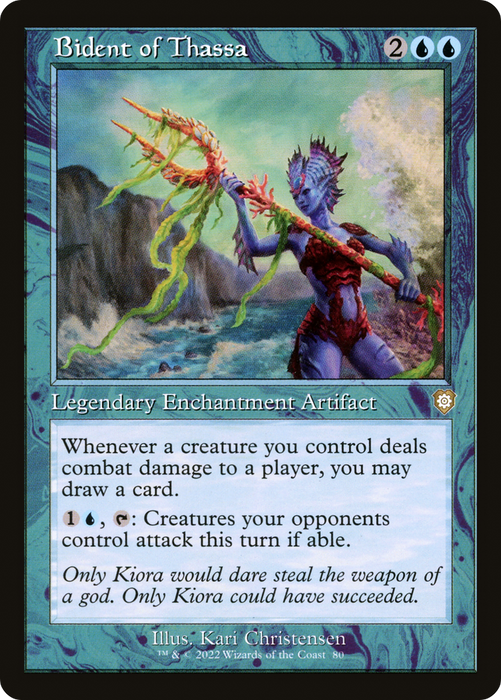 Bident of Thassa (BRC-080) - rare