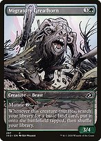 Migratory Greathorn (IKO-297) - common: (Showcase)