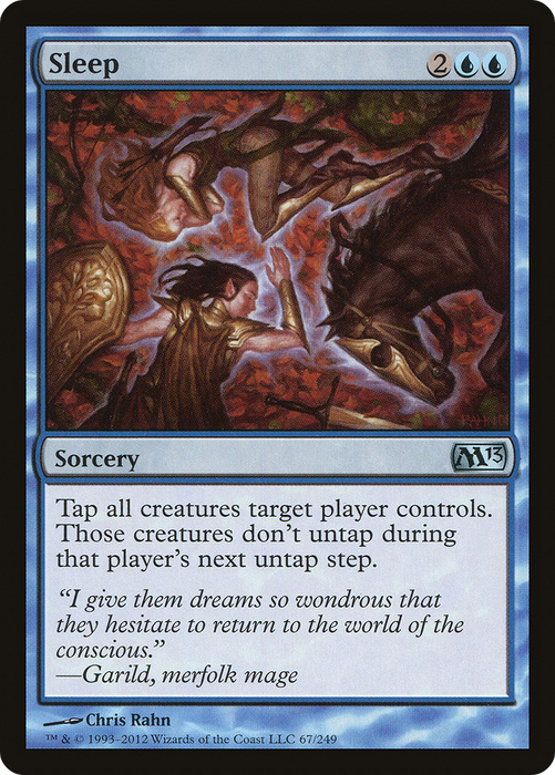 Sleep (M13-067) - uncommon - Foil