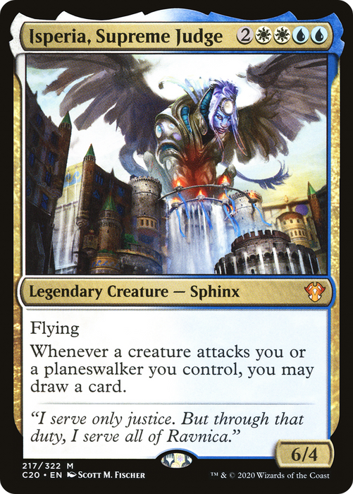 Isperia, Supreme Judge (C20-217) - mythic
