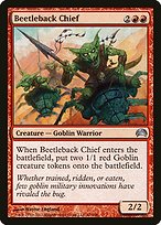 Beetleback Chief (PC2-040) - uncommon