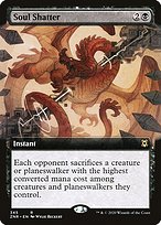 Soul Shatter (ZNR-345) - rare: (Extended Art) - Foil
