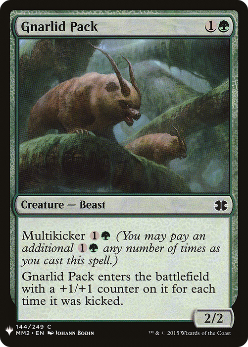 Gnarlid Pack (LIST-MM2-144) - common