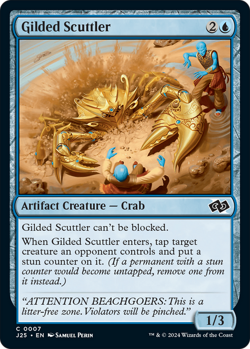Gilded Scuttler (J25-007) - common