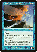 Mistform Wakecaster (LGN-048) - uncommon - Foil