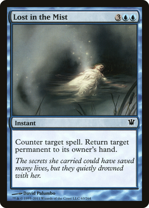 Lost in the Mist (ISD-063) - common - Foil