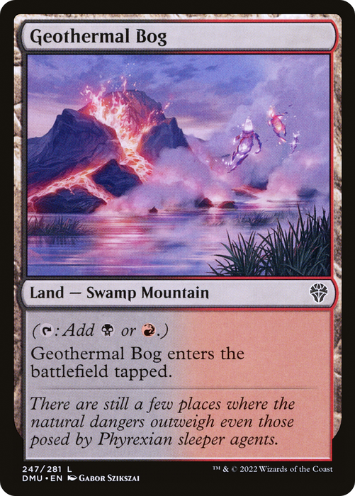 Geothermal Bog (DMU-247) - common - Foil
