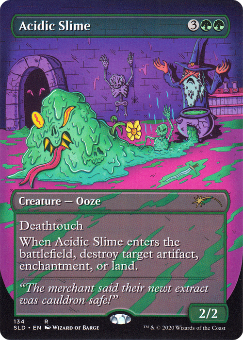 Acidic Slime (SLD-134) - rare (Borderless)