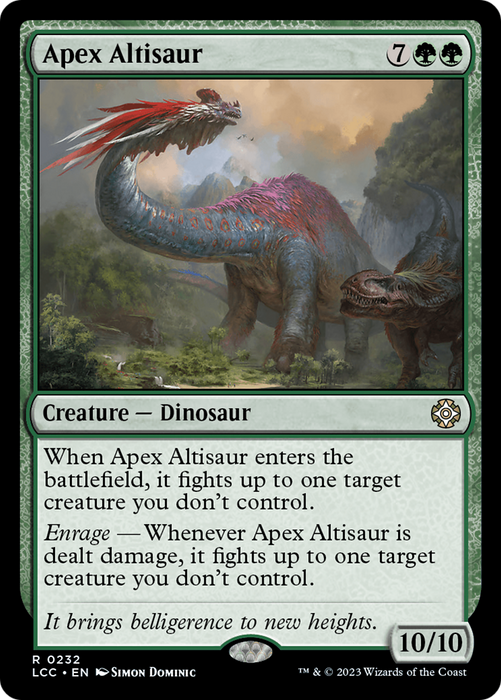 Apex Altisaur (LCC-232) - rare