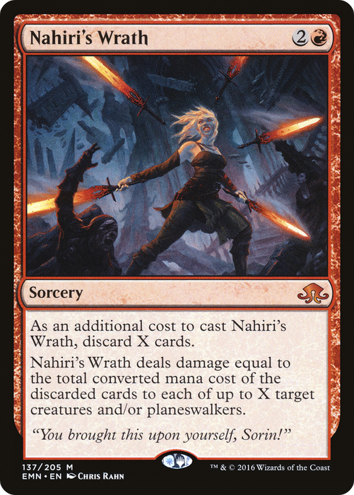 Nahiri's Wrath (EMN-137) - mythic - Foil