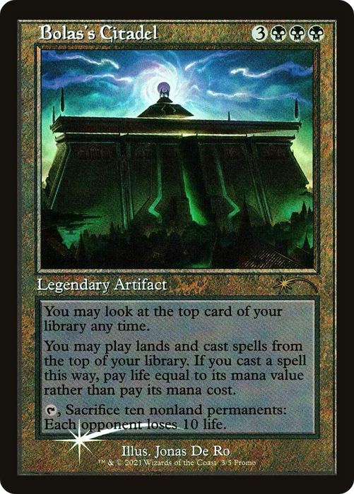 Bolas's Citadel (WPN-003) - rare - Foil