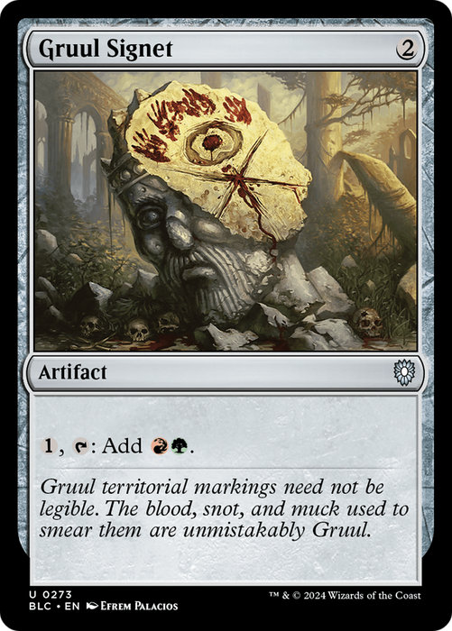 Gruul Signet (BLC-273) - uncommon