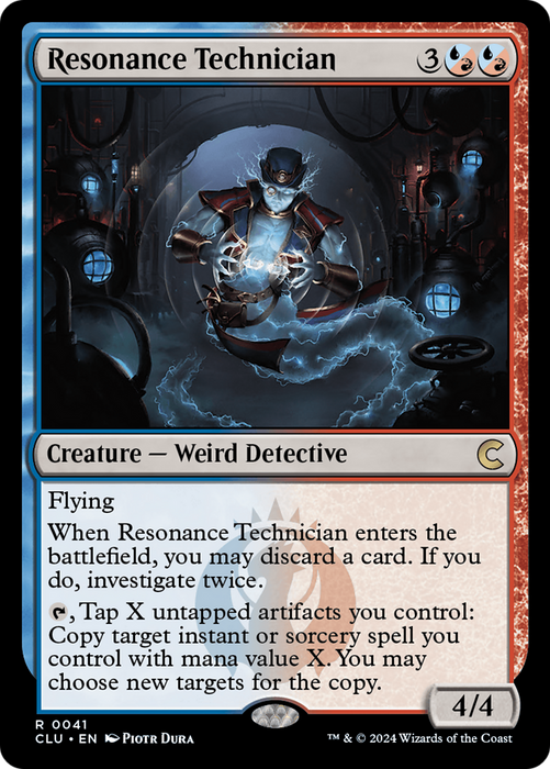 Resonance Technician (CLU-041) - rare