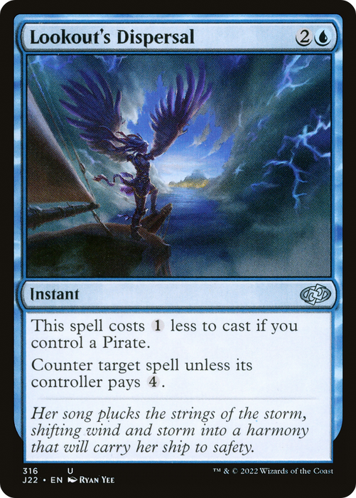 Lookout's Dispersal (J22-316) - uncommon