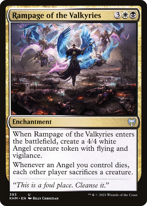 Rampage of the Valkyries (KHM-393) - uncommon