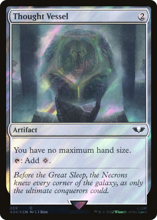 Thought Vessel (40K-259★) - common - Foil