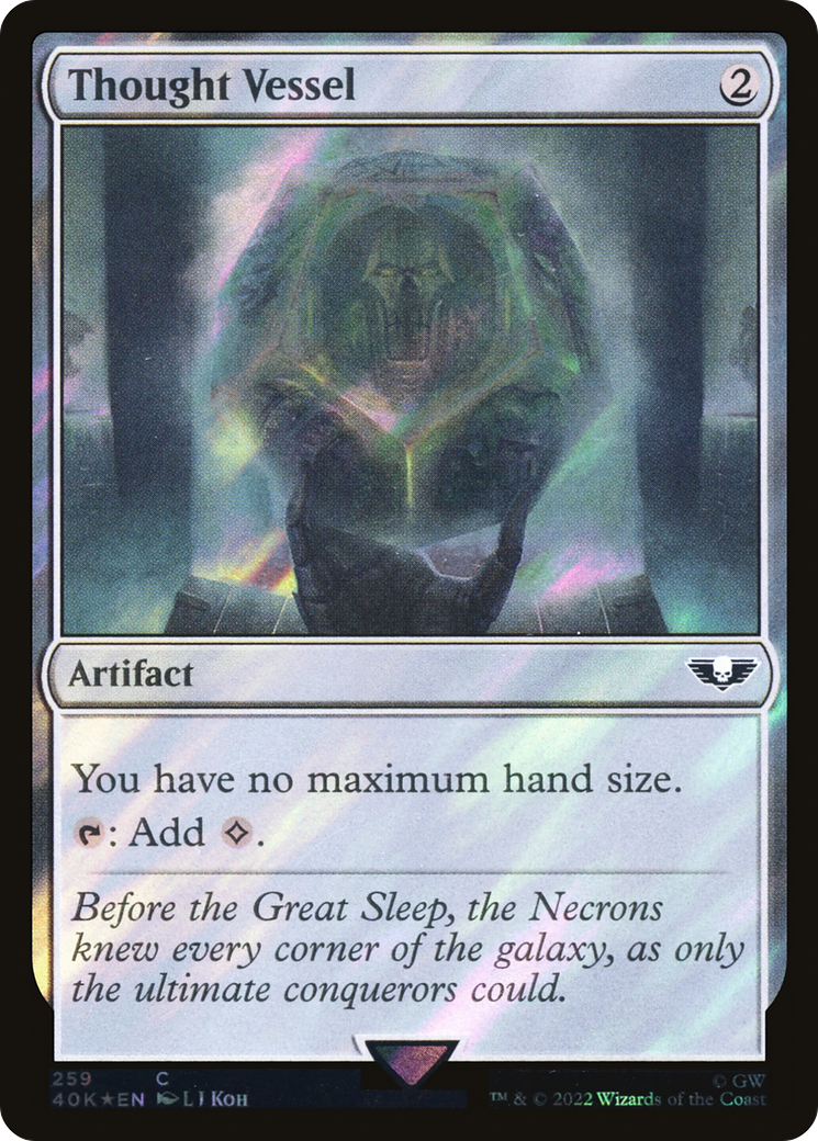 Thought Vessel (40K-259★) - common - Foil