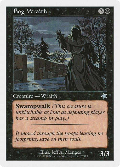 Bog Wraith (S99-067) - uncommon