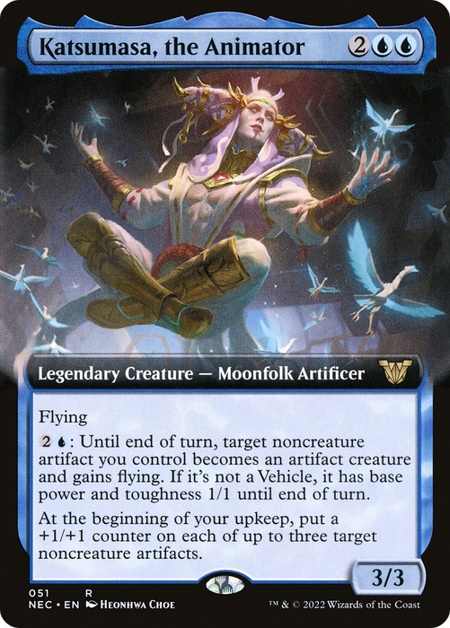 Katsumasa, the Animator (NEC-051) - rare: (Extended Art)