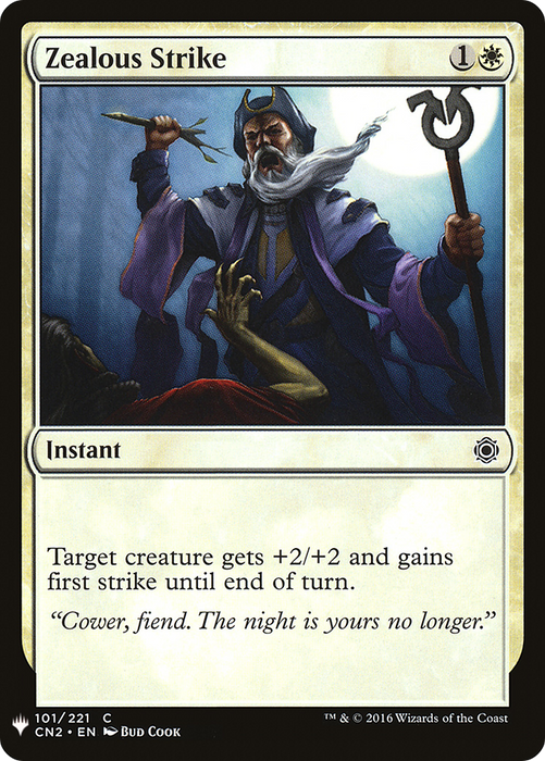 Zealous Strike (LIST-CN2-101) - common