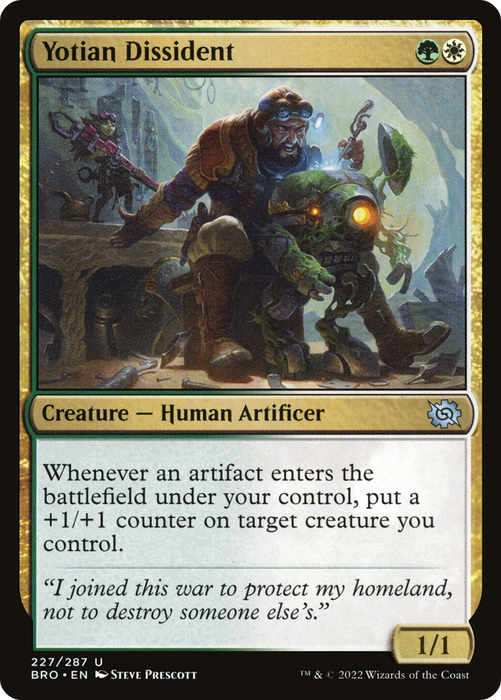 Yotian Dissident (BRO-227) - uncommon - Foil
